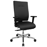 Artikelbild 1 für Topstar Bürostuhl Sitness 70, PS79BH W50 Stoff schwarz, Gestell alu, Artikelnummer 441156