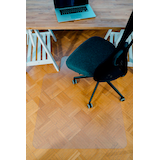 Artikelbild 1 für clear style Bodenschutzmatte für glatte Böden Perfect rechteckig mit Lippe kurze Seite, 121,9 x 91,4 cm, Artikelnummer 293664