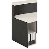 Artikelbild 1 für Kerkmann Unterschrank für Empfangstheke gerade, weiß 30,0 x 60,0 x 73,5 cm, Artikelnummer 690572