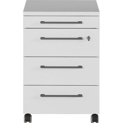 Artikelbild 6 für GERMANIA Agenda Office Rollcontainer lichtgrau 4 Auszüge 42,0 x 49,0 x 61,0 cm, Artikelnummer 121802