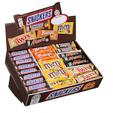 Artikelbild 1 für SNICKERS Topsellerbox Schokoriegel 72 St./3310,0 g, Artikelnummer 281236