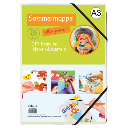 Artikelbild für PAGNA Eckspanner DIN A3 hellgrau, 1 St., Artikelnummer 609194