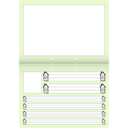 Artikelbild 3 für BRUNNEN Schreiblernheft Lineatur SL 1. Schuljahr liniert DIN A4 quer ohne Rand, 16 Blatt, 1 St., Artikelnummer 925451