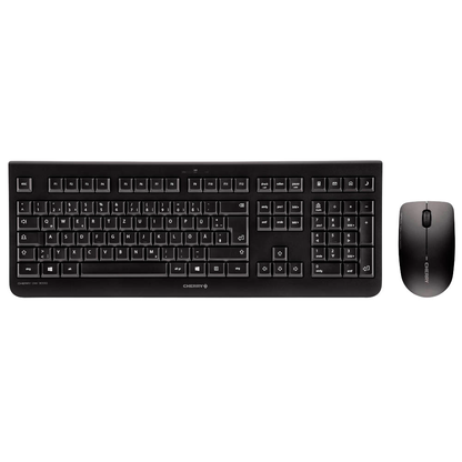 Artikelbild für CHERRY DW 3000 Tastatur-Maus-Set kabellos schwarz, Artikelnummer 876284