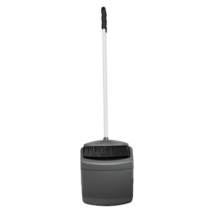 Artikelbild 5 für haug® bürsten Kehrgarnitur mit langem Stiel futura grau Kunststoff 30,0 cm breit, Artikelnummer 456599