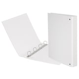 Artikelbild 1 für VELOFLEX Basic Ringbuch 4-Ringe weiß 4,0 cm DIN A4, 1 St., Artikelnummer 408647