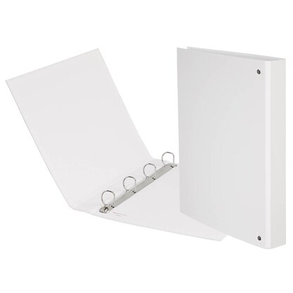 Artikelbild für VELOFLEX Basic Ringbuch 4-Ringe weiß 4,0 cm DIN A4, 1 St., Artikelnummer 408647