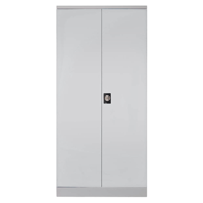 Artikelbild 6 für Gürkan Stahlschrank 100064 lichtgrau 4 Fachböden 92,0 x 42,0 x 195,0 cm, zerlegt, 1 St., Artikelnummer 552968