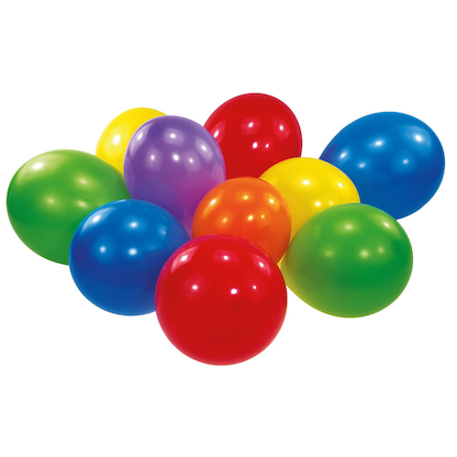 Artikelbild für amscan® Luftballons bunt, 100 St., Artikelnummer 221497