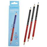 Artikelbild 1 für DONAU Silbenstifte mehrfarbig, 12 St., Artikelnummer 694347