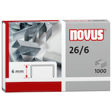 Artikelbild 1 für novus Heftklammern 26/6, 1.000 St., Artikelnummer 419929