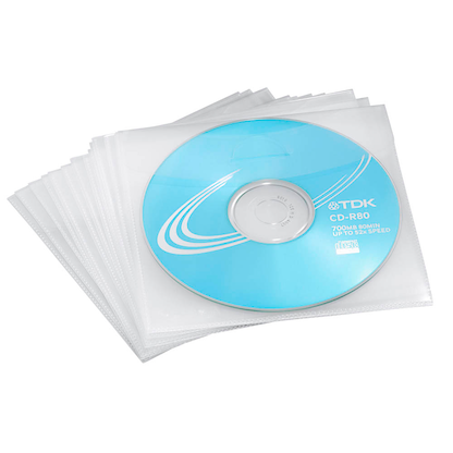 Artikelbild 4 für hama 1er CD-/DVD-Hüllen transparent, 50 St., Artikelnummer 624569