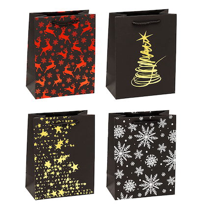 Artikelbild für TSI Geschenktüten PREMIUM Weihnachten Motiv sortiert 18,0 x 23,0 cm, 12 St., Artikelnummer 277341
