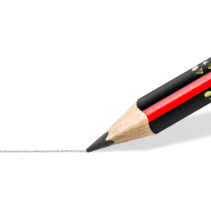 Artikelbild 3 für STAEDTLER Noris Jumbo 1285 Schreiblernstift Bleistift HB schwarz/rot, 1 St., Artikelnummer 708832