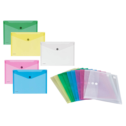 Artikelbild 8 für FolderSys Dokumententaschen DIN A4 farbsortiert glatt 0,20 mm, 10 St., Artikelnummer 585182