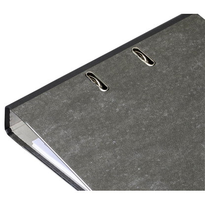 Artikelbild 3 für Grüner Balken Ordner schwarz marmoriert Karton 5,0 cm DIN A4, 1 St., Artikelnummer 665257