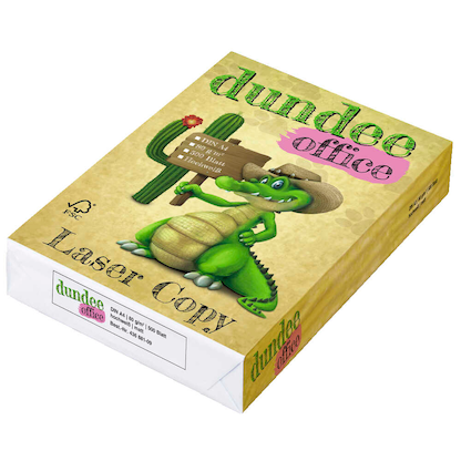 Artikelbild 2 für dundee Kopierpapier Laser Copy DIN A4 80 g/qm 500 Blatt, Artikelnummer 436881