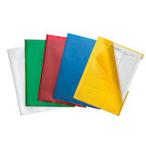 Artikelbild 1 für DURABLE Sichthüllen DIN A4 farbsortiert genarbt 0,12 mm, 10 St., Artikelnummer 192112