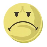 Artikelbild 1 für FRANKEN Moderationskarten gelb Ø 9,5 cm, 100 Blatt, Artikelnummer 538126