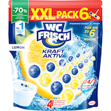 Artikelbild 1 für WC FRISCH KRAFT AKTIV WC-Duftspüler Lemon, 6x 50,0 g, Artikelnummer 572648
