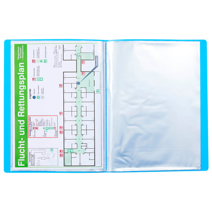 Artikelbild 5 für PAGNA School Sichtbuch DIN A4, 20 Hüllen hellblau, 1 St., Artikelnummer 609239