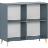 Artikelbild 1 für MÖBELPARTNER Aktenregal 500 blaugrau 100,1 x 41,0 x 92,6 cm, 1 St., Artikelnummer 823944