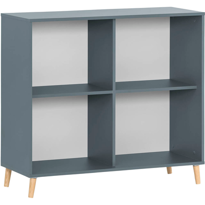 Artikelbild für MÖBELPARTNER Aktenregal 500 blaugrau 100,1 x 41,0 x 92,6 cm, 1 St., Artikelnummer 823944