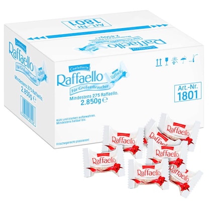 Artikelbild für Raffaello Raffaello Pralinen 285 St./2,85 kg, Artikelnummer 364097