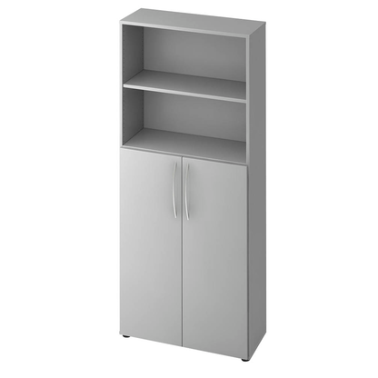 Artikelbild für HAMMERBACHER Regalschrank Inader, V4770/5/5/BM lichtgrau 80,0 x 34,6 x 188,0 cm, 1 St., Artikelnummer 844617