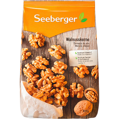 Artikelbild für SEEBERGER Walnusskerne 500,0 g, Artikelnummer 977579