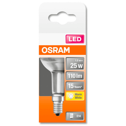 Artikelbild 3 für OSRAM LED-Lampe STAR R50 25 E14 1,5 W klar, 1 St., Artikelnummer 308508