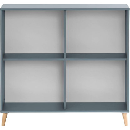 Artikelbild 4 für MÖBELPARTNER Aktenregal 500 blaugrau 100,1 x 41,0 x 92,6 cm, 1 St., Artikelnummer 823944