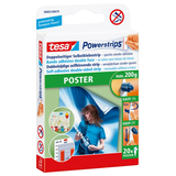 Artikelbild 1 für tesa Powerstrips POSTER Klebestreifen für max. 200,0 g, 1,5 x 4,5 cm, 20 St., Artikelnummer 570473