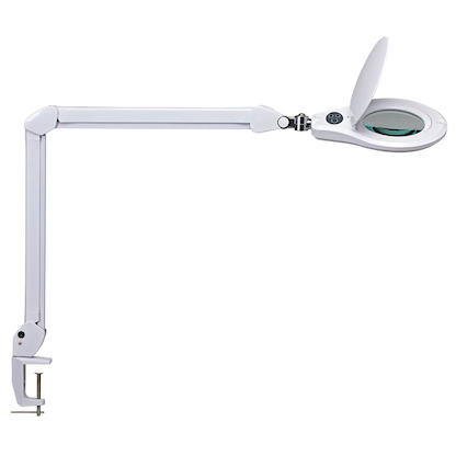 Artikelbild für MAUL MAULsource LED Lupenleuchte weiß 8 W mit Tischklemme, Artikelnummer 388544