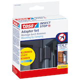 Artikelbild 1 für tesa Klemmscharnier für Fliegengitter Insect Stop Falt Adapter Set anthrazit, Artikelnummer 619139