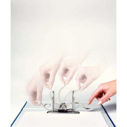 Artikelbild 6 für LEITZ 1010 Ordner schwarz Kunststoff 8,0 cm DIN A4, 1 St., Artikelnummer 859157