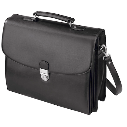 Artikelbild 3 für Alassio Aktentasche FORTE Lederimitat schwarz 92011, Artikelnummer 823062