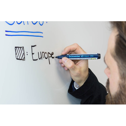 Artikelbild 3 für Schneider Maxx 290 Whiteboard- und Flipchart-Marker schwarz 2,0 - 3,0 mm, 1 St., Artikelnummer 154342