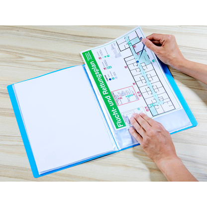 Artikelbild 6 für PAGNA School Sichtbuch DIN A4, 20 Hüllen hellblau, 1 St., Artikelnummer 609239