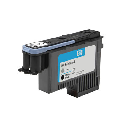 Artikelbild 2 für HP 72(C9380A) Foto schwarz, grau Druckkopf, Artikelnummer 270249