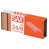 Artikelbild 1 für sax design Heftklammern 24/6, 1.000 St., Artikelnummer 385963