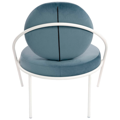 Artikelbild 4 für meet powered by PAPERFLOW Sessel SATURNE blau weiß Stoff 70,0 x 73,0 x 88,0 cm, 1 St., Artikelnummer 231429