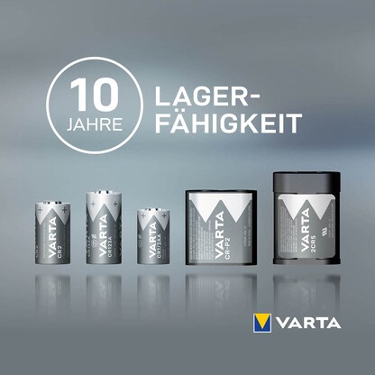 Artikelbild 7 für VARTA Batterien CR2 Lithium Fotobatterie 3,0 V, 10 St., Artikelnummer 308334