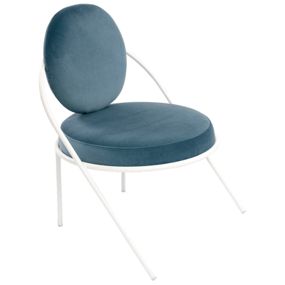 Artikelbild für meet powered by PAPERFLOW Sessel SATURNE blau weiß Stoff 70,0 x 73,0 x 88,0 cm, 1 St., Artikelnummer 231429