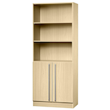 Artikelbild 1 für HAMMERBACHER Regalschrank Sira, V7700/3/3/RE ahorn 80,0 x 42,0 x 200,4 cm, 1 St., Artikelnummer 199158