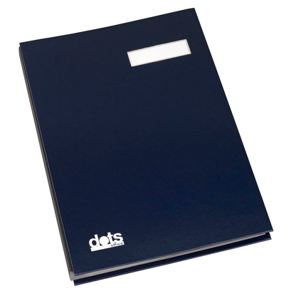Artikelbild für dots Unterschriftenmappe 20 Fächer blau, 1 St., Artikelnummer 800029
