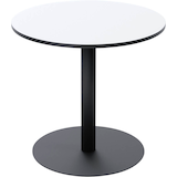 Artikelbild 1 für meet powered by PAPERFLOW MEZZO Bistrotisch rund MDF-Platte weiß 80,0 x 80,0 x 75,0 cm, 1 St., Artikelnummer 300554