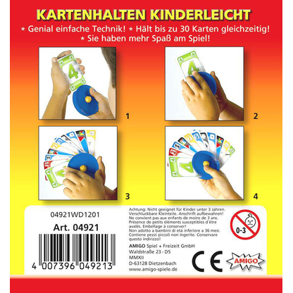 Artikelbild 3 für AMIGO blau Spielkartenhalter, 1 St., Artikelnummer 968703