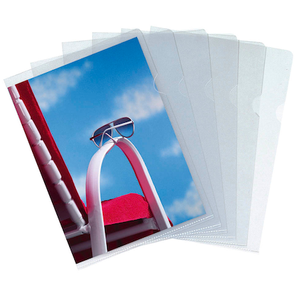 Artikelbild für FALKEN Sichthüllen DIN A4 transparent genarbt 0,09 mm, 100 St., Artikelnummer 249680