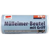 Artikelbild 1 für quickpack Müllbeutel 20,0 l transparent, 40 St., Artikelnummer 148959